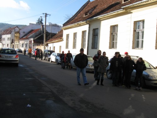 AM PARCAT LANGA LICEUL DE MUZICA PENTRU A VEDEA CENTRUL VECHI AL BRASOVULUI