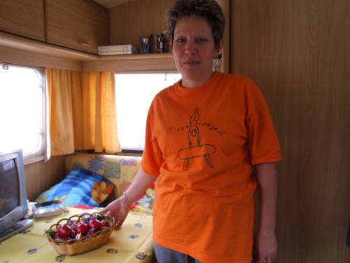 Numai oua nu vopsisem la rulota