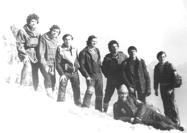 Bucegi-Scoala deghizi BTT 1982  Cu grupa a7a