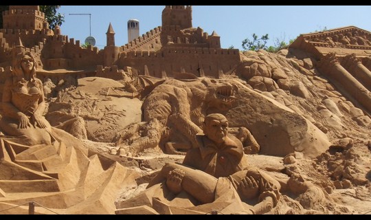 Puzeul sculpturilor in nisip