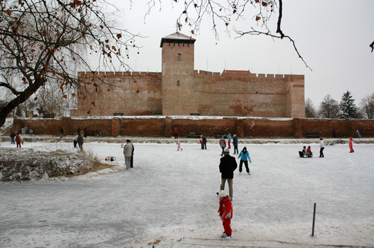 Cetatea si patinoarul
