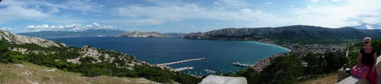 Si o panorama de pe coasta estica