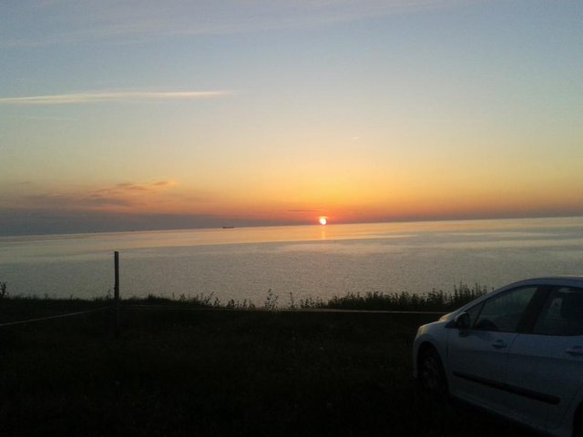 Rasarit de soare la Tuzla 01.06.2015