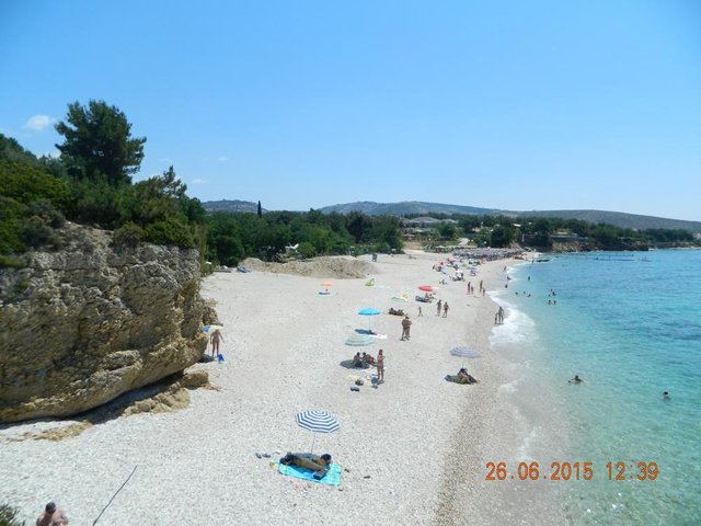 Plaja campingului