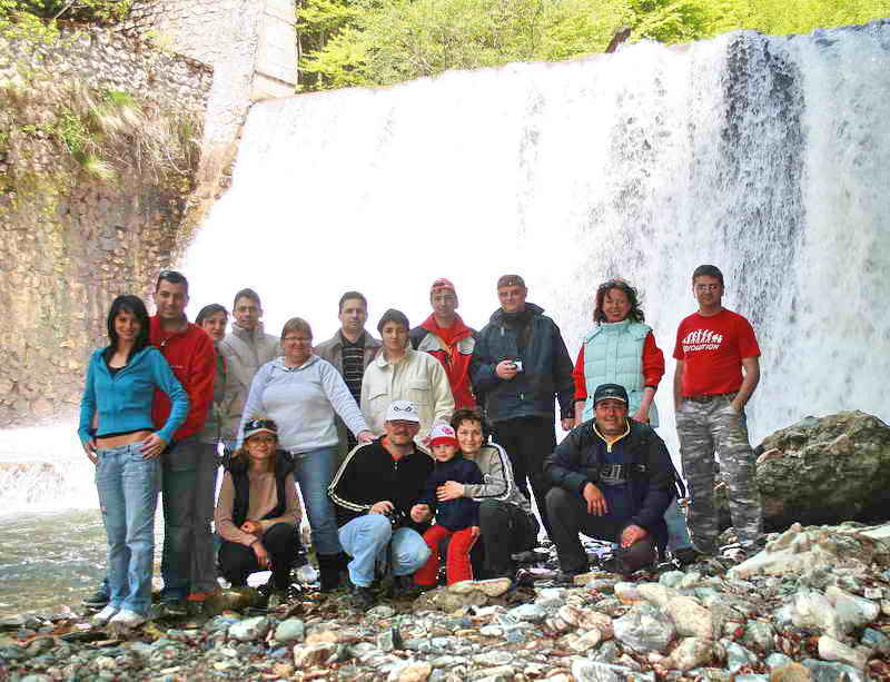 Trupa de la expeditia Offroad