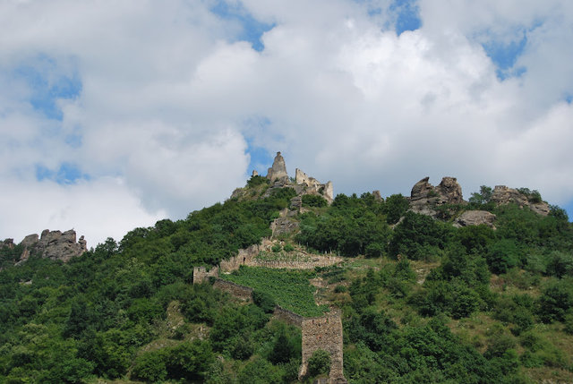 Castelul Kuenringer - legat de numele lui Richard Inima-de-Leu