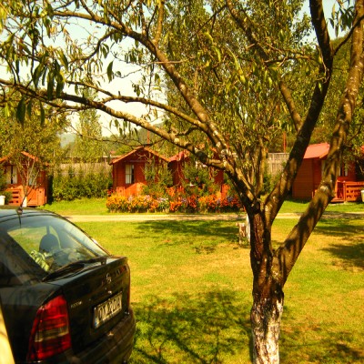 Casute camping.