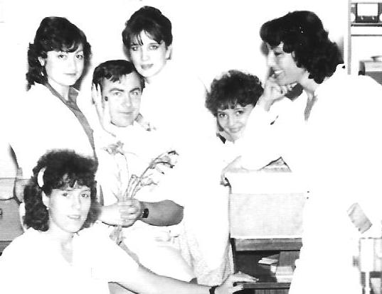 Proaspat intors din armata de ziua mea, cu...colegii Apr.80