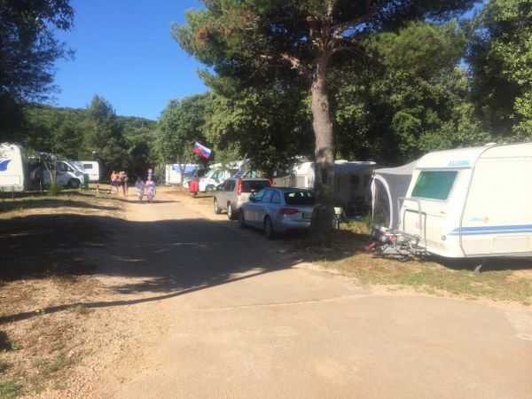 Vedere din camping Solitudo ( Croatia )